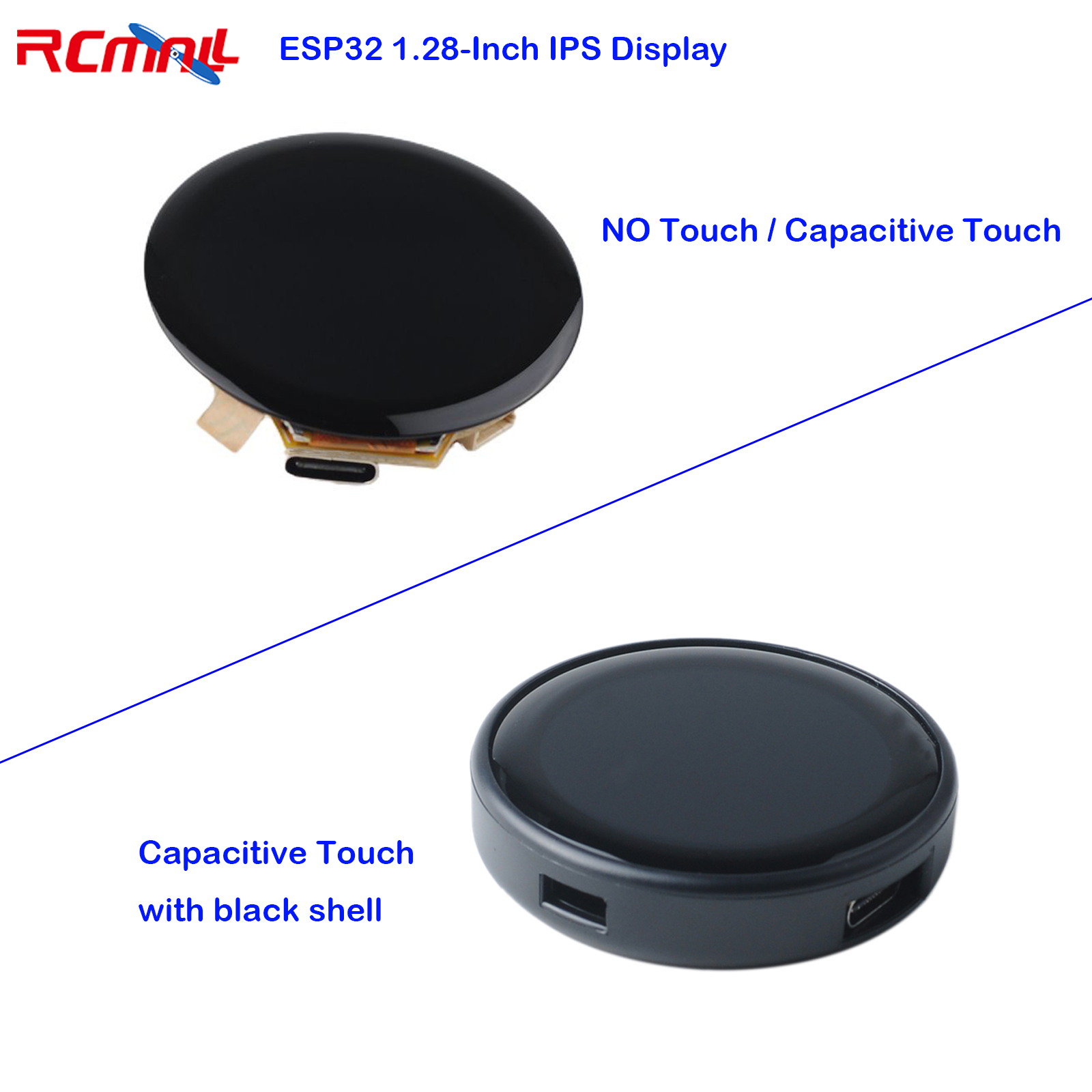 Smart Home Module Iot - Écran tactile ESP32 1.28 pouces ESP32-C3