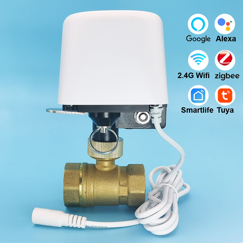 Home Assistant Tuya - Vanne d'eau intelligente Tuya Zigbee Wifi