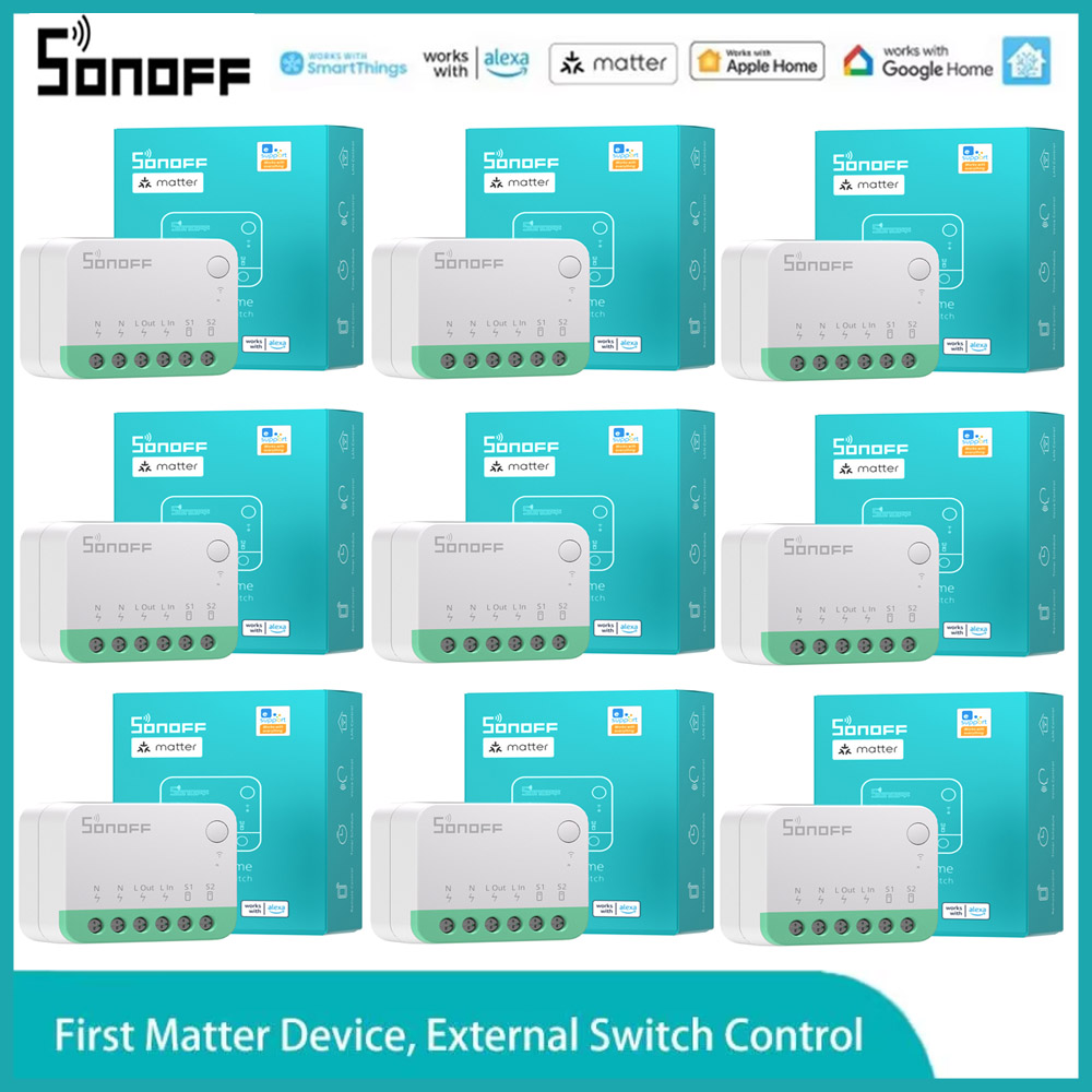 Sonoff - SONOFF MINIR4M Mini WiFi Matter commutateur