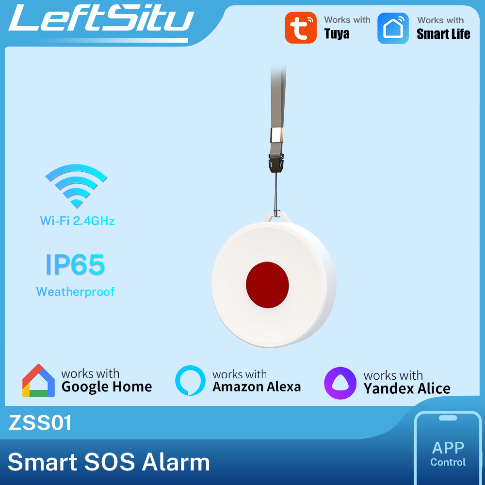 Tuya Smart - Bouton intelligent Tuya ZigBee IP65, interrupteur