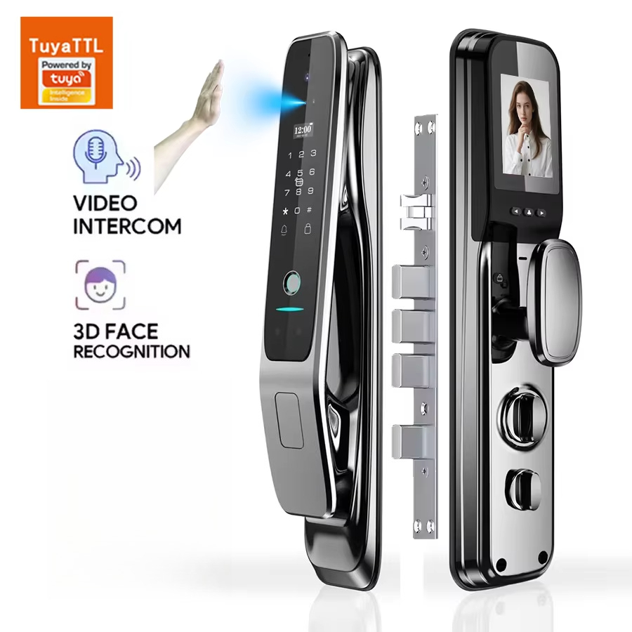 Tuya Smart - Serrure de porte intelligente entièrement automatique
