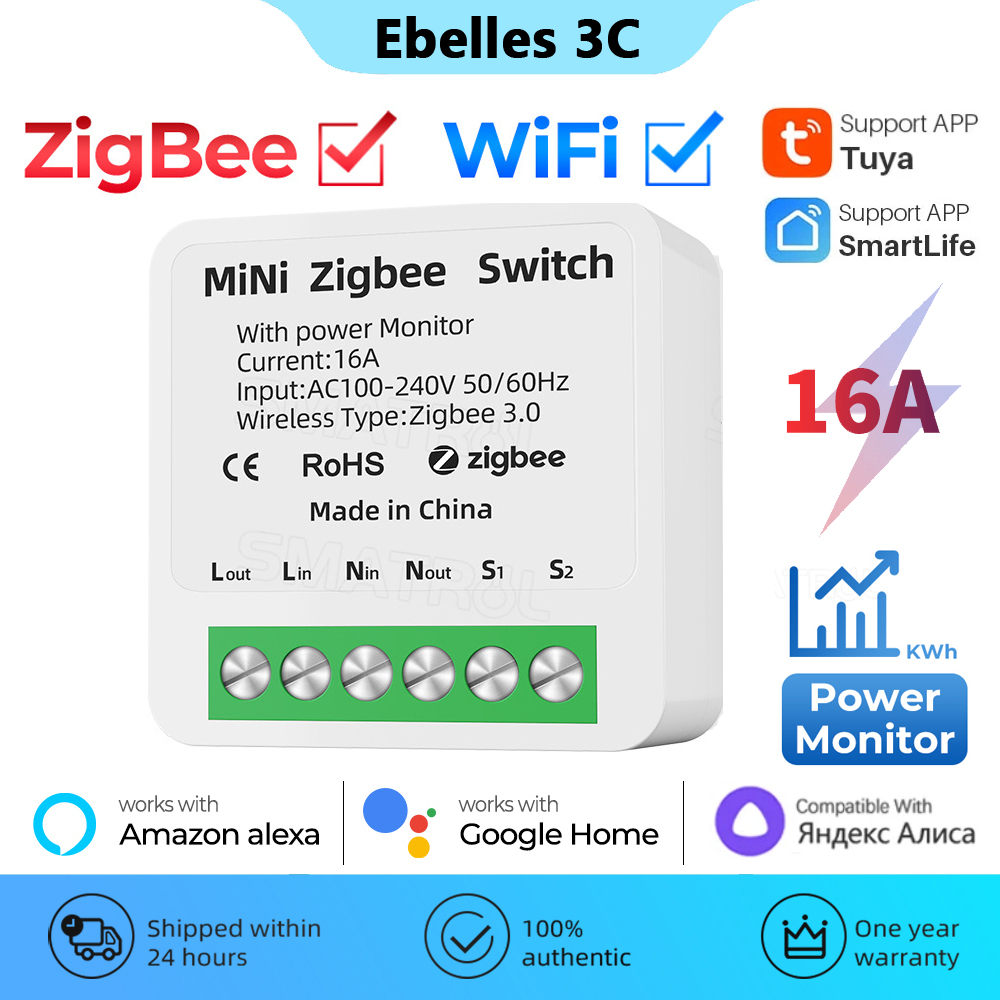Sonoff Basic - Tuya-Joli intelligent WiFi Zigbee avec surveillance