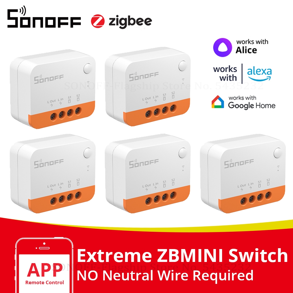Sonoff Mini R4 - 1/3/5PCS Itead SONOFF ZBMINI-L2 Zigbee BRICOLAGE