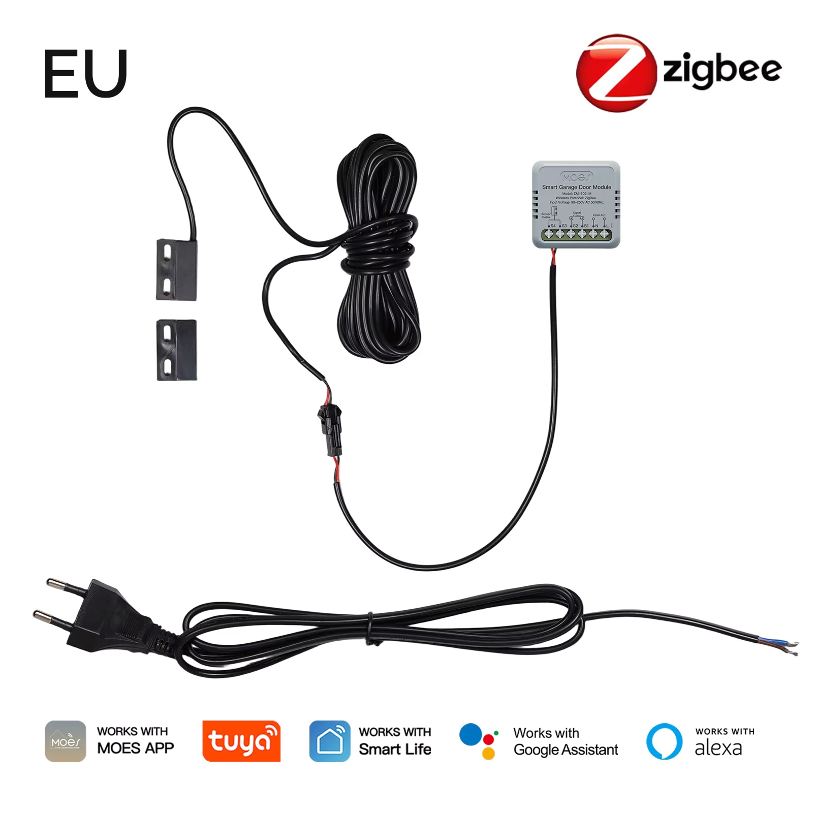 Home Assistant Tuya - Module de commande de porte de