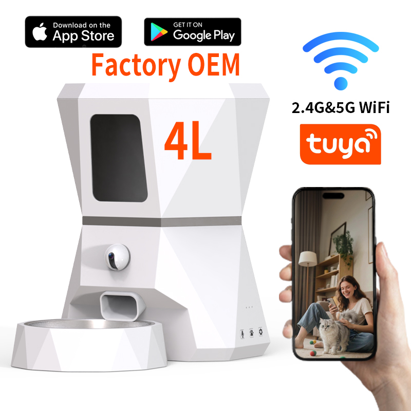 Tuya Smart - Distributeur automatique de nourriture pour chat