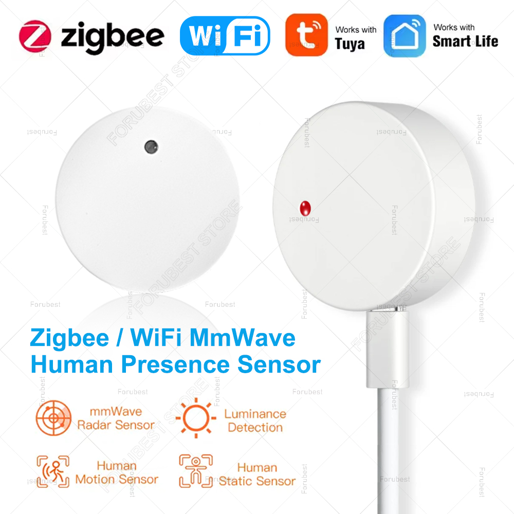 Tasmota - ZigBee Wifi MmWave présence humaine capteur