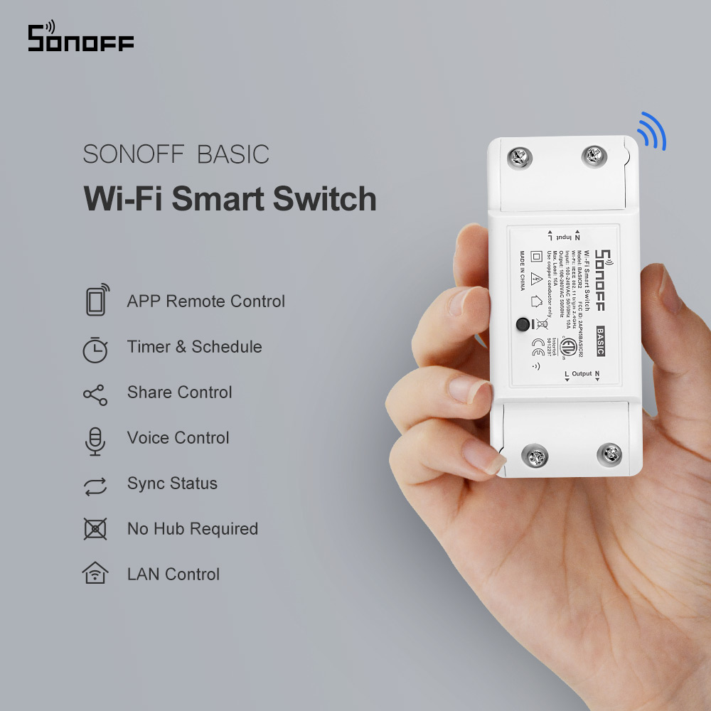 Itead SONOFF Basic R2 Mini Mod - Sonoff Basic avis et prix