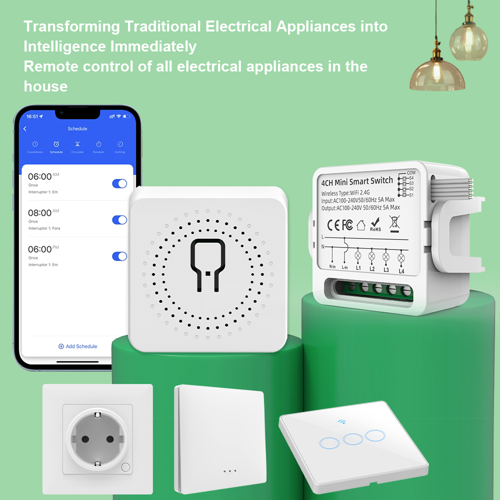 Interrupteur intelligent WiFi  - Smart Relay Tuya avis et prix