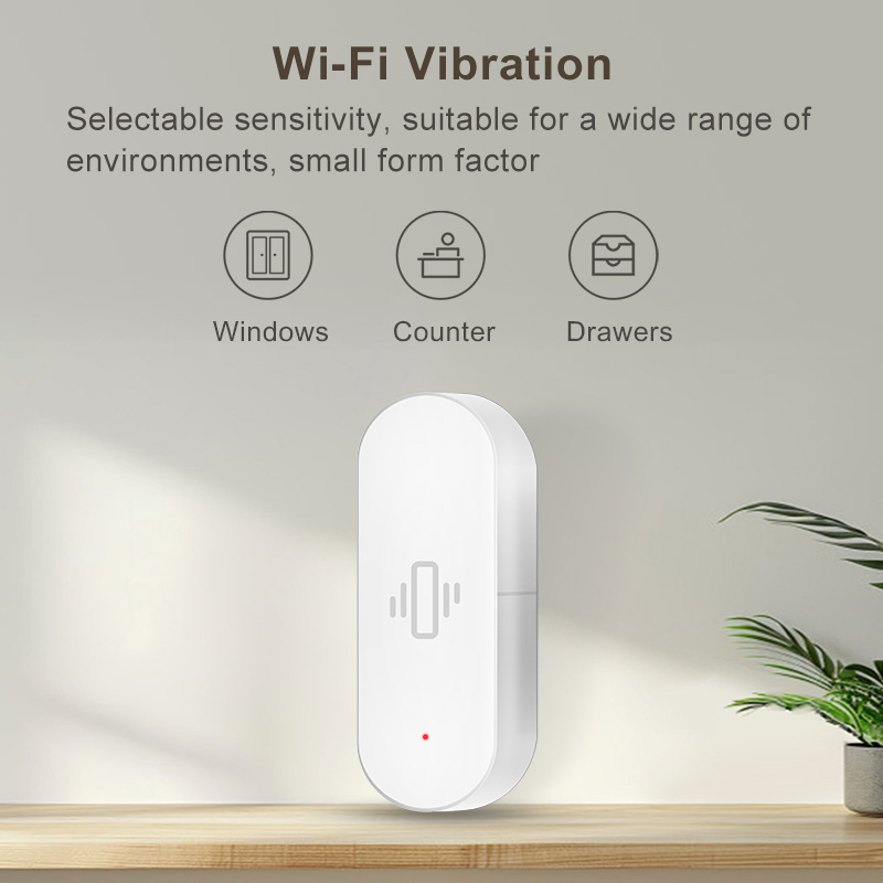 Capteur de vibration WiFi Tuya - Home Assistant Tuya avis et prix