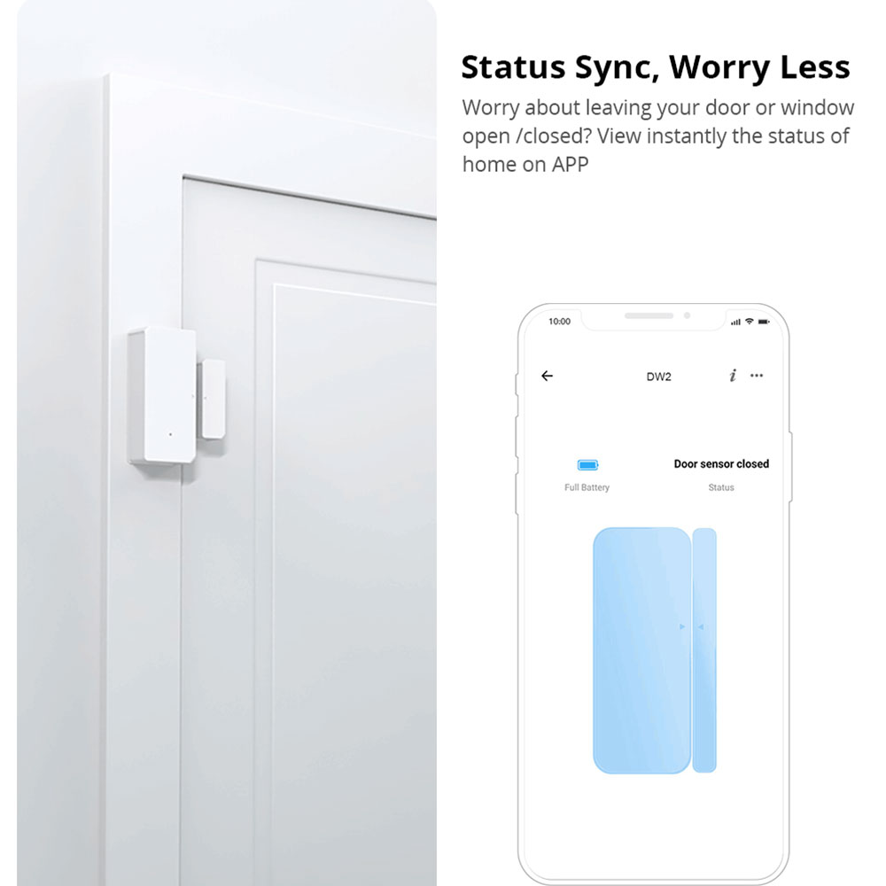 DW2-WiFi de sécurité sans fil  - Sonoff avis et prix