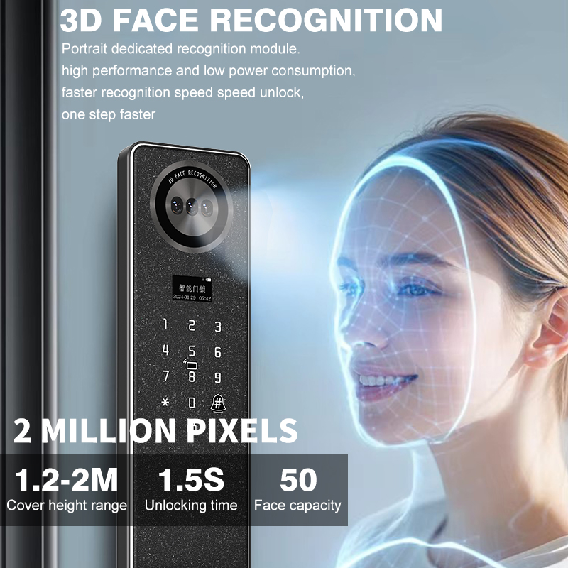 Serrure de porte intelligente  - Tuya Smart avis et prix