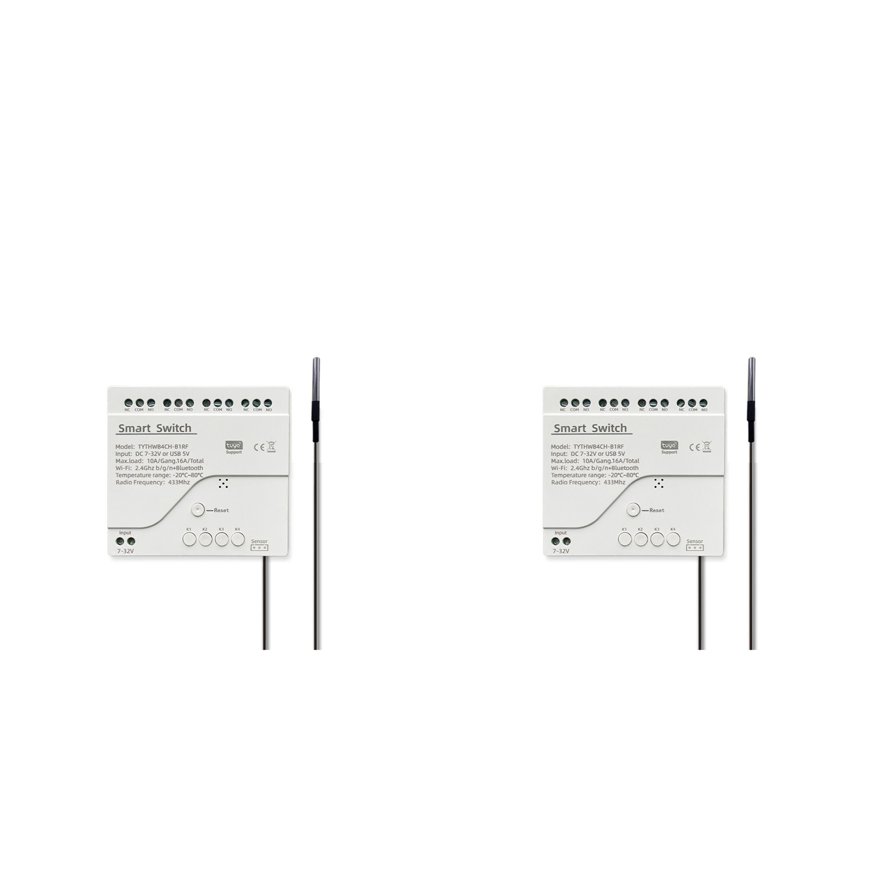 B44C 2X Tuya Wifi DC 7-32V Int - Tuya 4 Channel avis et prix