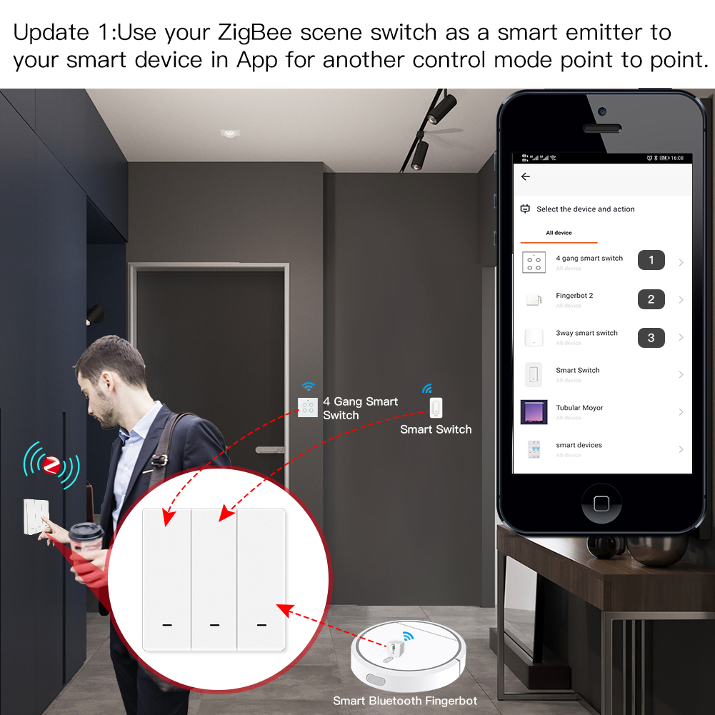 MOES Tuya ZigBee scène commuta - Smart Relay Tuya avis et prix