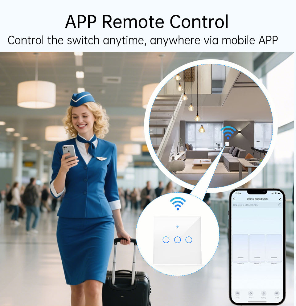 Interrupteur mural tactile int - Smart Relay Tuya avis et prix