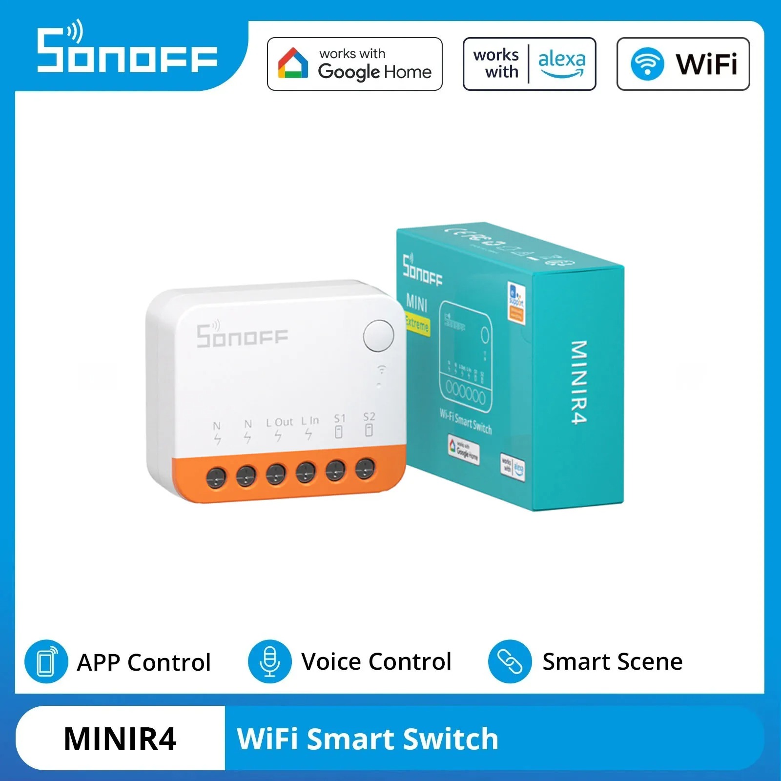 Sonoff Mini R4 Extreme Sonoff  - Sonoff Mini R4 avis et prix