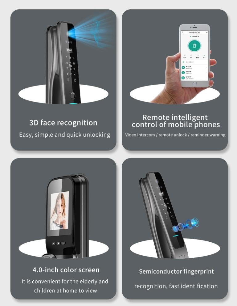 Serrure de porte intelligente  - Tuya Smart avis et prix