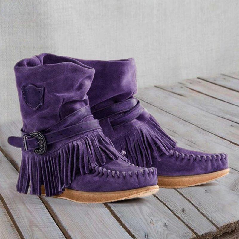 Bottines rétro à franges pour  - Tasmota avis et prix