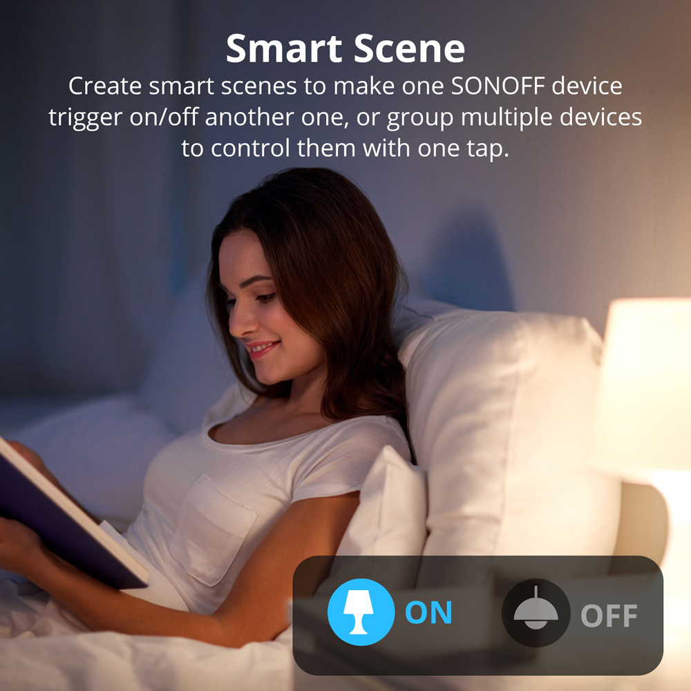 SONOFF-Joli mural tactile inte - Sonoff Basic avis et prix
