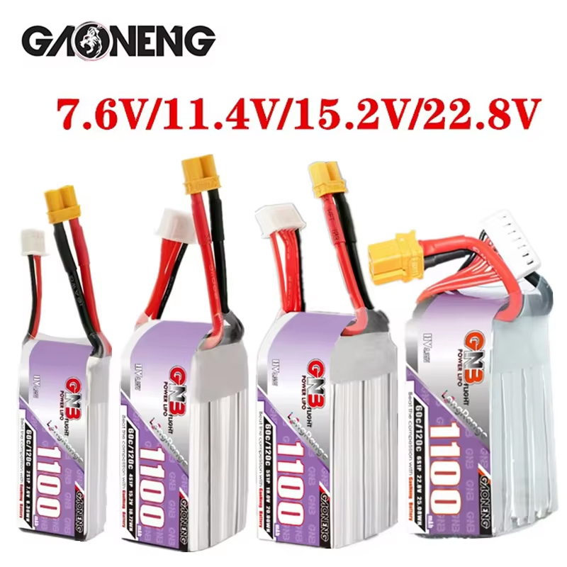 GNB 1100mAh 2S 3S 4S 6S 60C/12 - Shelly Plug avis et prix