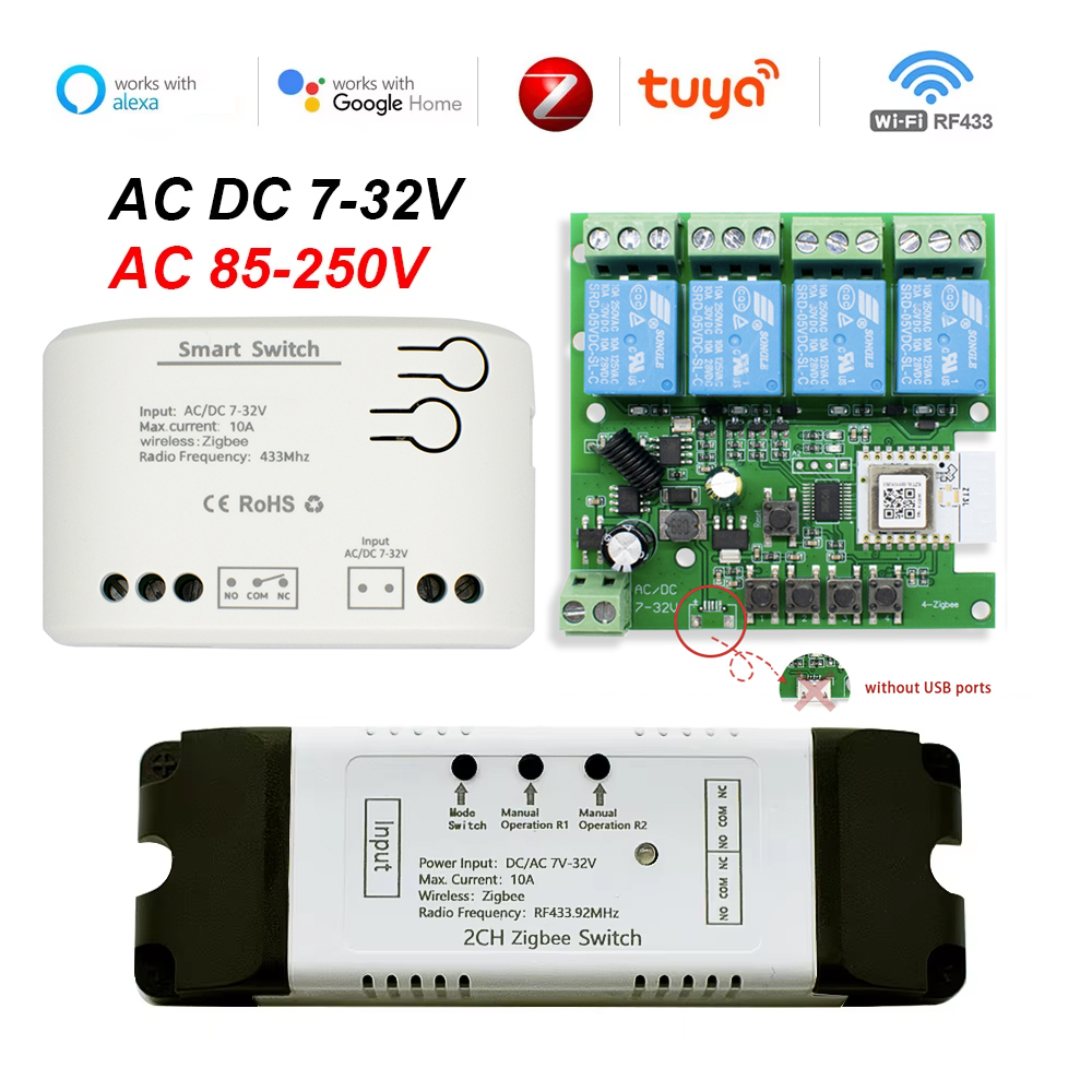 Tuya Zigbee télécommande intel - Tuya 4 Channel avis et prix