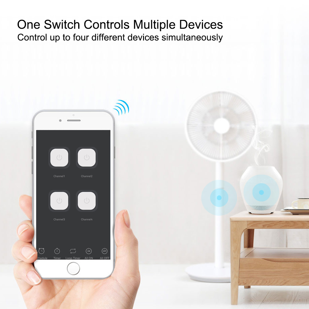 Relais intelligent Wifi/Zigbee - Tuya 4 Channel avis et prix