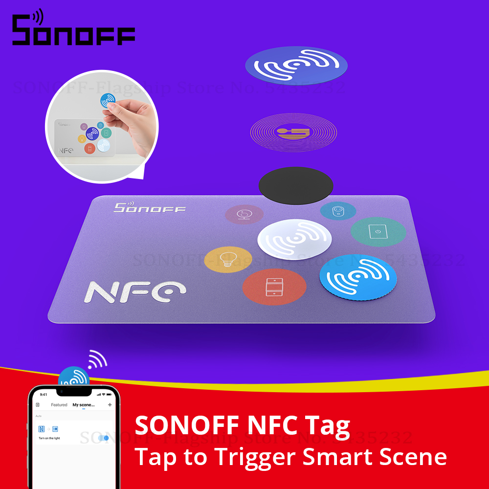 Étiquette NFC SONOFF Ntag215,  - Sonoff avis et prix