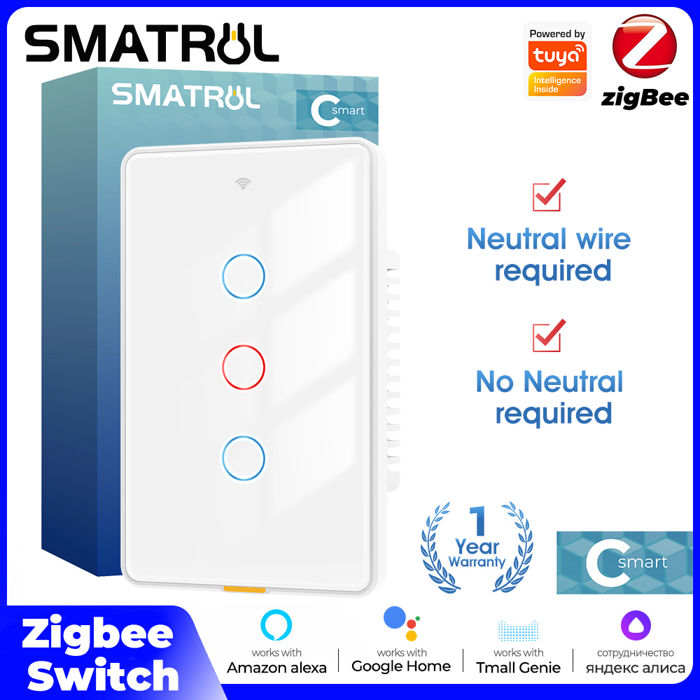 Tuya Zigbee – interrupteur tac - Smart Relay Tuya avis et prix