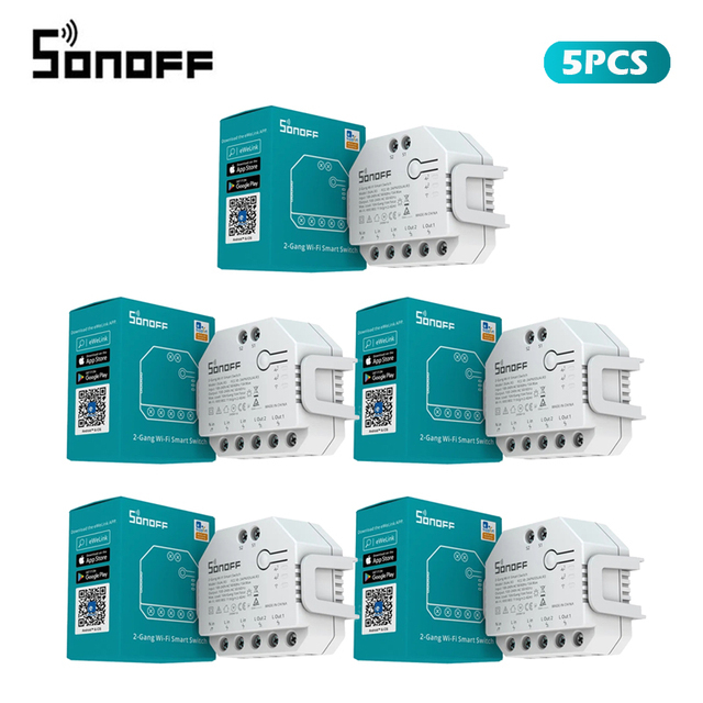 SONOFF DUAL R3 2 Gang Module d - Sonoff avis et prix