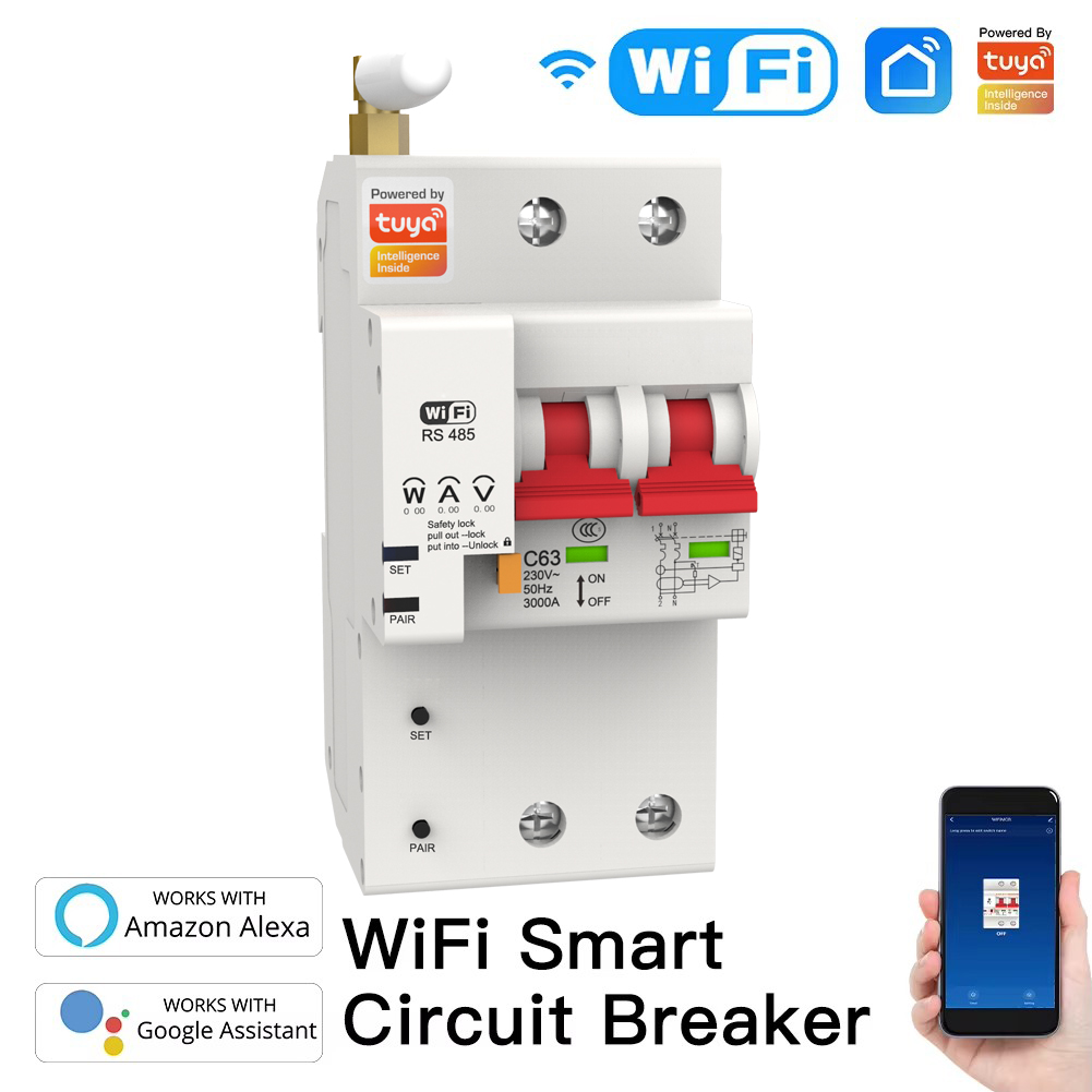 Disjoncteur Wifi intelligent 2 - Tuya Smart avis et prix