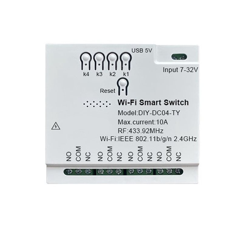 Module de commutation intellig - Tuya 4 Channel avis et prix