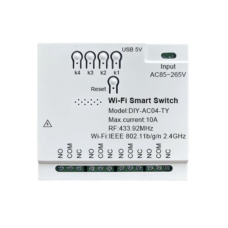 Module de commutation intellig - Tuya 4 Channel avis et prix