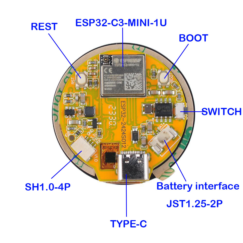 Écran ESP32 de 1,28 pouces, mo - Smart Home Module Iot avis et prix