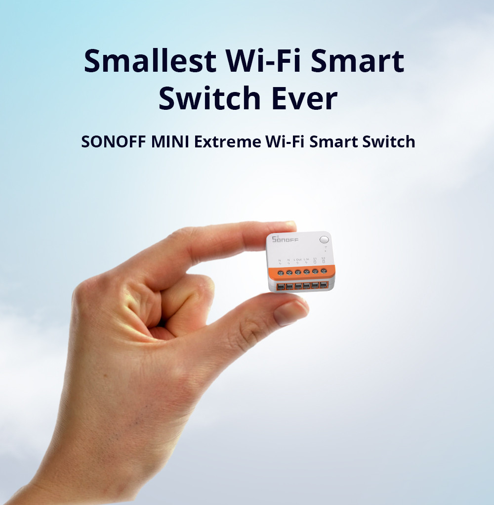 Interrupteur intelligent WiFi  - Sonoff Mini R4 avis et prix