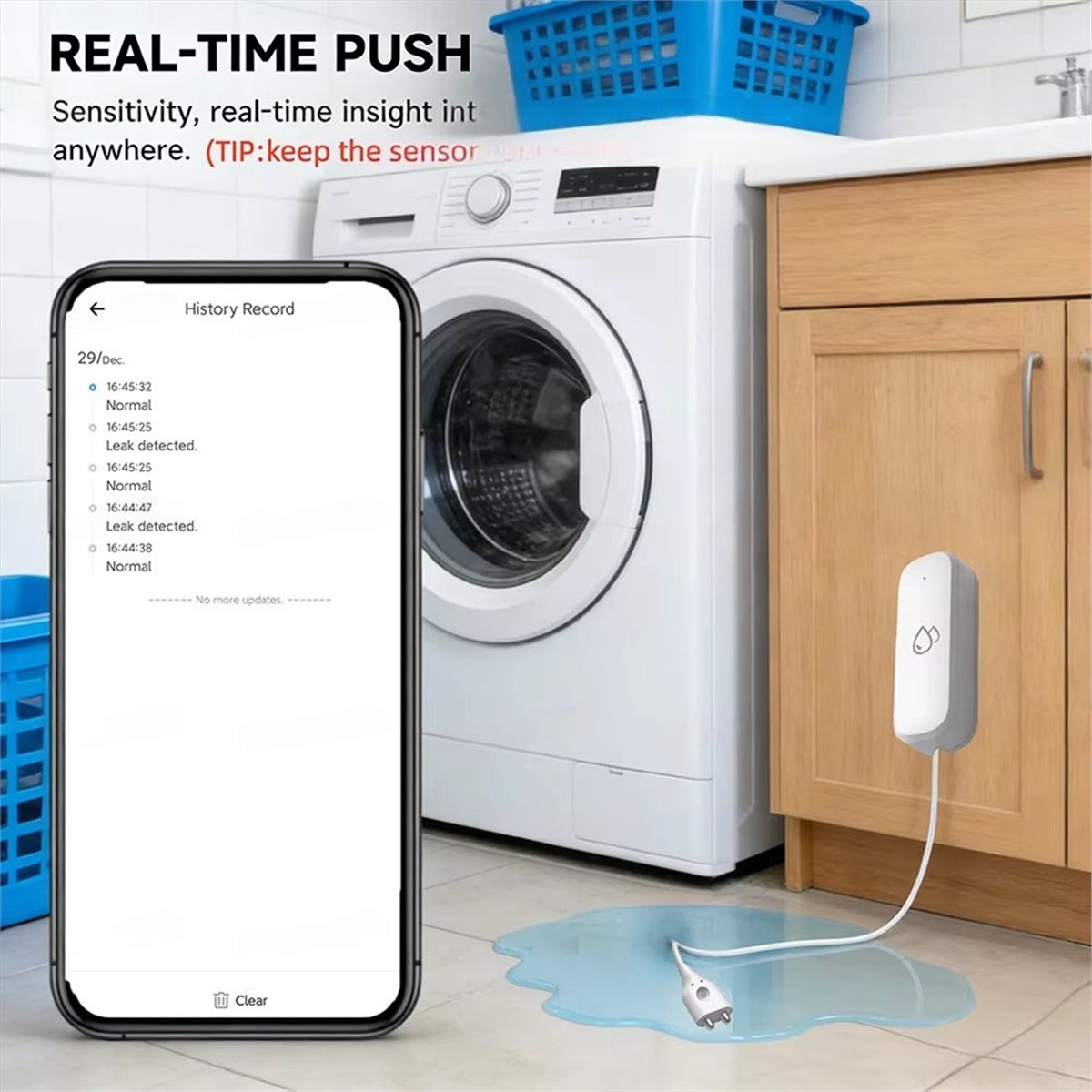 Détecteur de fuite d'eau compa - Tuya Smart avis et prix
